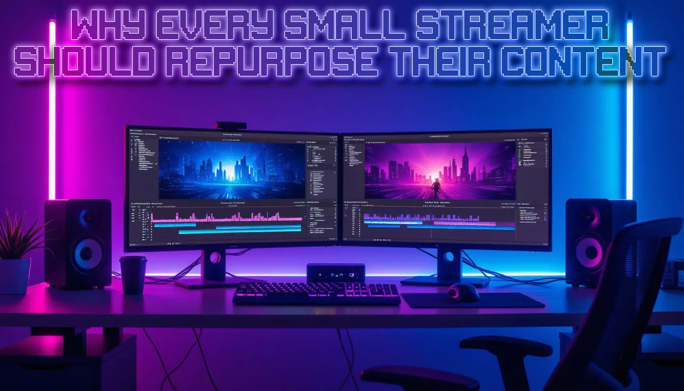 Why Every Small Streamer Should Repurpose Their Content